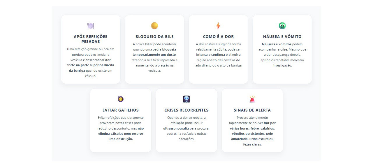 Dor do lado direito após comer: sinais de que a vesícula pode estar envolvida