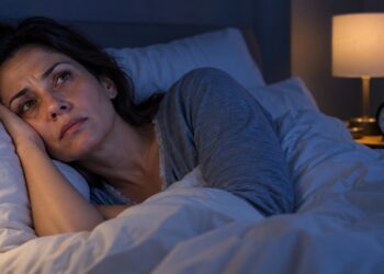 Acordar de madrugada e não conseguir voltar a dormir pode fazer parte da insônia.