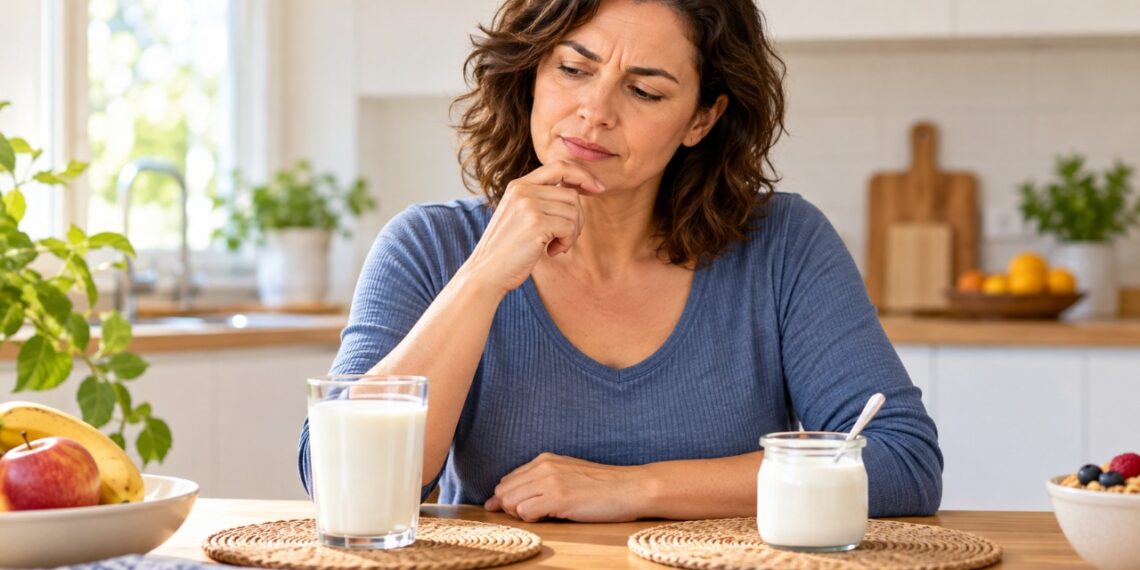 Algumas pessoas com intolerância à lactose toleram melhor o iogurte do que o leite.