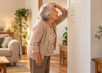 A perda de altura ao longo dos anos pode estar relacionada à postura, à coluna e à saúde dos ossos.