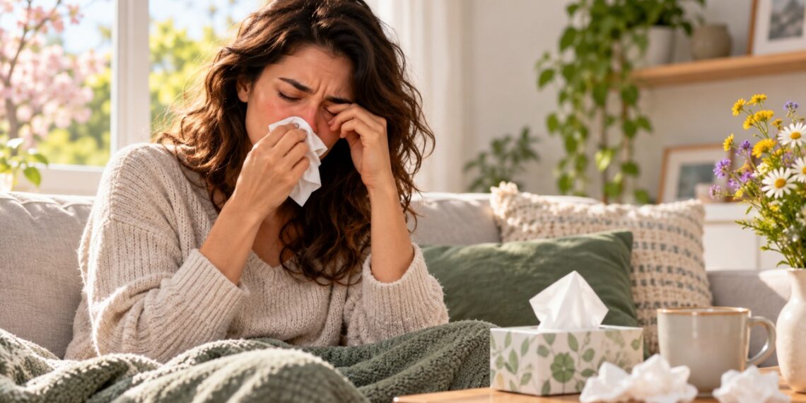 Coceira nos olhos, espirros e coriza clara podem indicar uma crise de alergia respiratória.