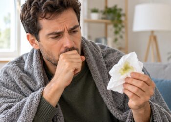 Catarro verde ou amarelo não significa, sozinho, que seja necessário usar antibiótico.