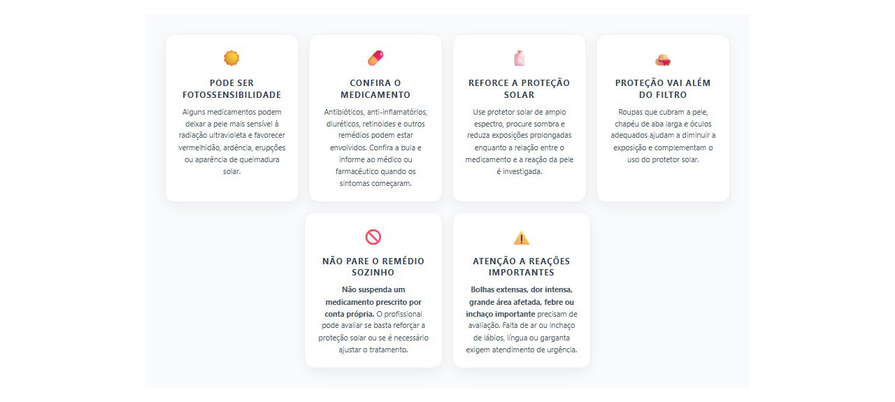 Sensibilidade ao sol após começar um remédio: 6 cuidados importantes