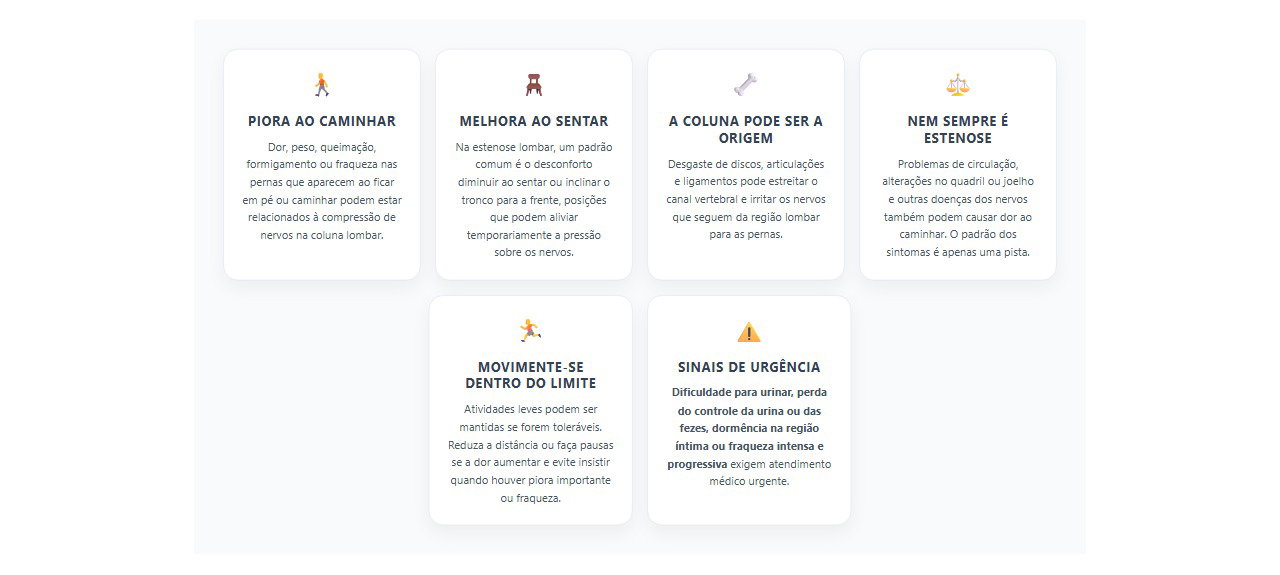 Dor nas pernas ao caminhar: 6 sinais de que a origem pode estar na coluna