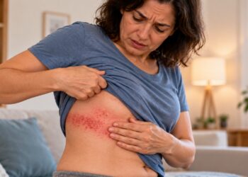 Dor, ardor ou formigamento seguidos de bolhas em apenas um lado do corpo podem indicar herpes-zóster.