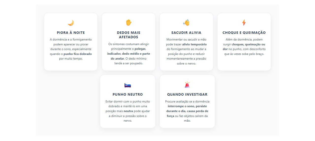 Sinais que podem indicar túnel do carpo