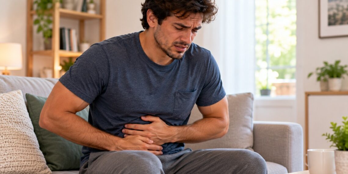 Dor abdominal com alternância entre prisão de ventre e diarreia pode indicar alteração no funcionamento intestinal.