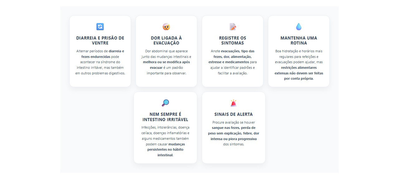 Dor na barriga e intestino alternando: sinais para observar