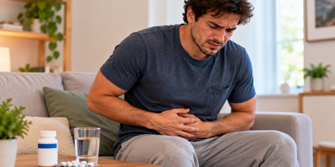 A diarreia pode surgir durante ou depois do uso de antibióticos por alterações na microbiota intestinal.