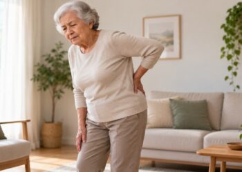A osteoporose pode enfraquecer os ossos por muito tempo sem causar dor ou outros sintomas evidentes.