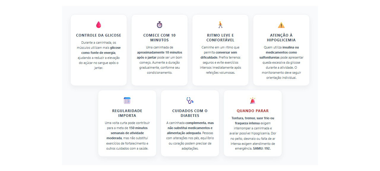 Caminhar depois do jantar: 7 benefícios e cuidados para controlar a glicose