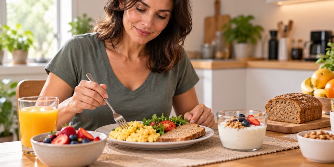 Distribuir fontes de proteína entre as refeições pode ajudar na manutenção da massa muscular ao longo dos anos.