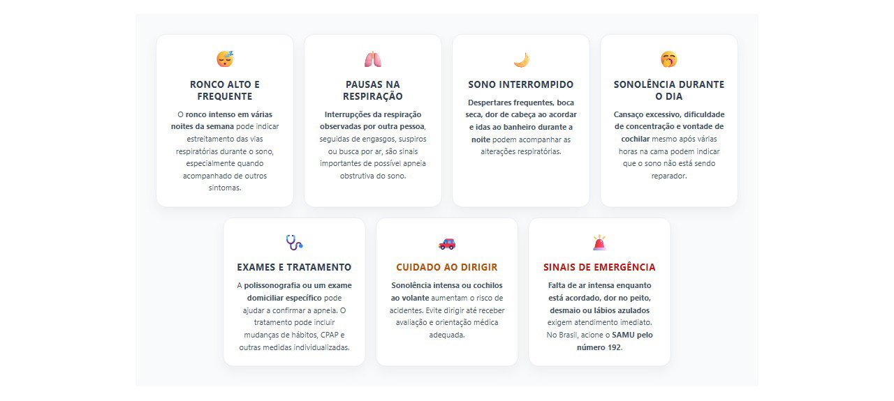 Ronco alto e engasgos à noite: 7 sinais de apneia do sono que merecem atenção