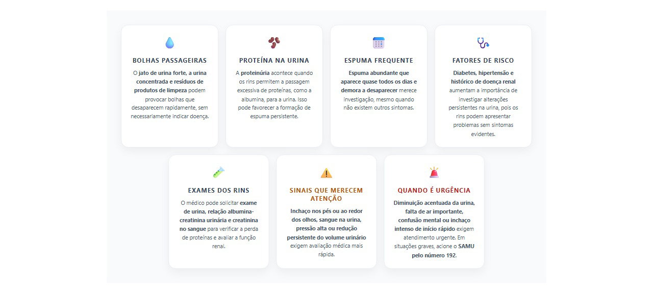 Urina muito espumosa: 7 causas, sinais de alerta e exames para avaliar os rins