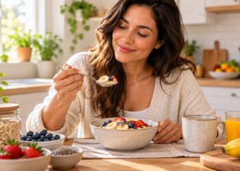 Consumir aveia regularmente pode ajudar a reduzir o colesterol LDL graças à presença de fibras solúveis.