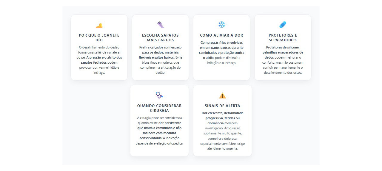 Joanete dolorido: 6 cuidados para aliviar a dor e escolher o sapato certo