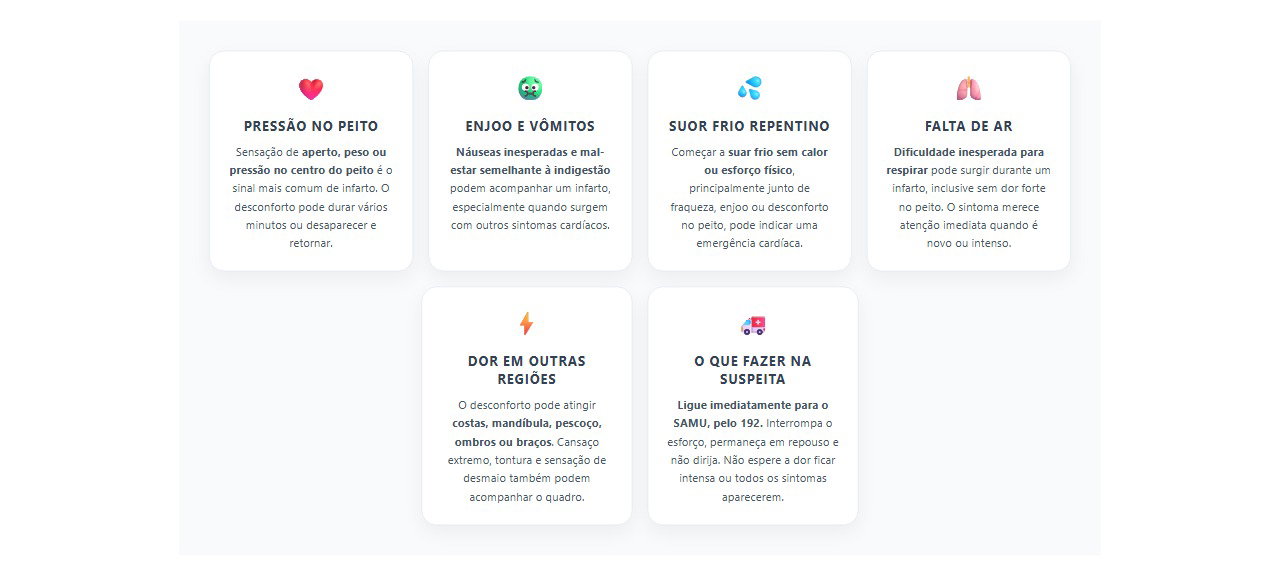 Infarto em mulheres: 6 sinais de alerta que não devem ser ignorados