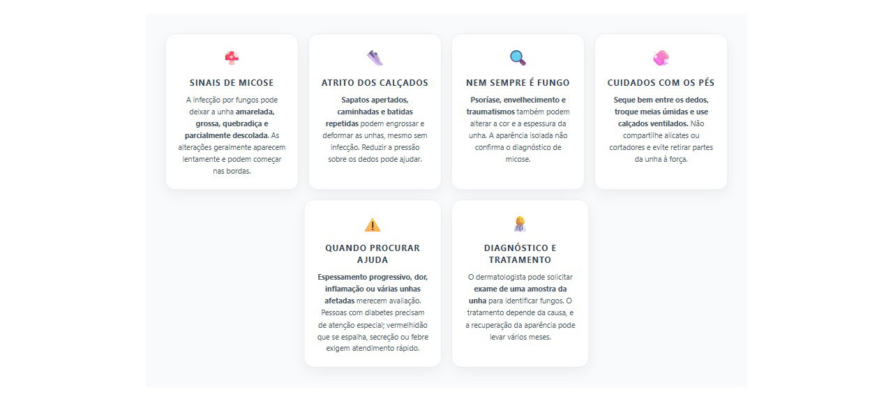 Unha do pé grossa e amarelada: 6 sinais para diferenciar micose de outras causas