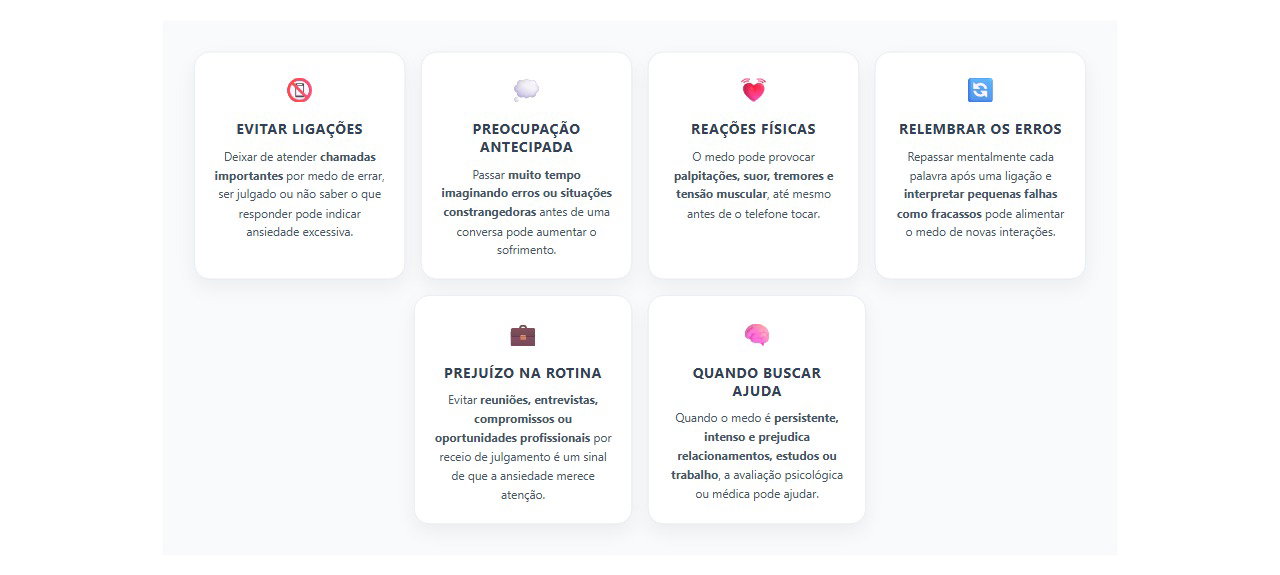 Medo de atender o telefone: 6 sinais de que a ansiedade está afetando sua rotina