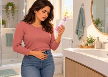 Sabonetes íntimos perfumados podem provocar ardência, coceira e irritação na região genital externa.