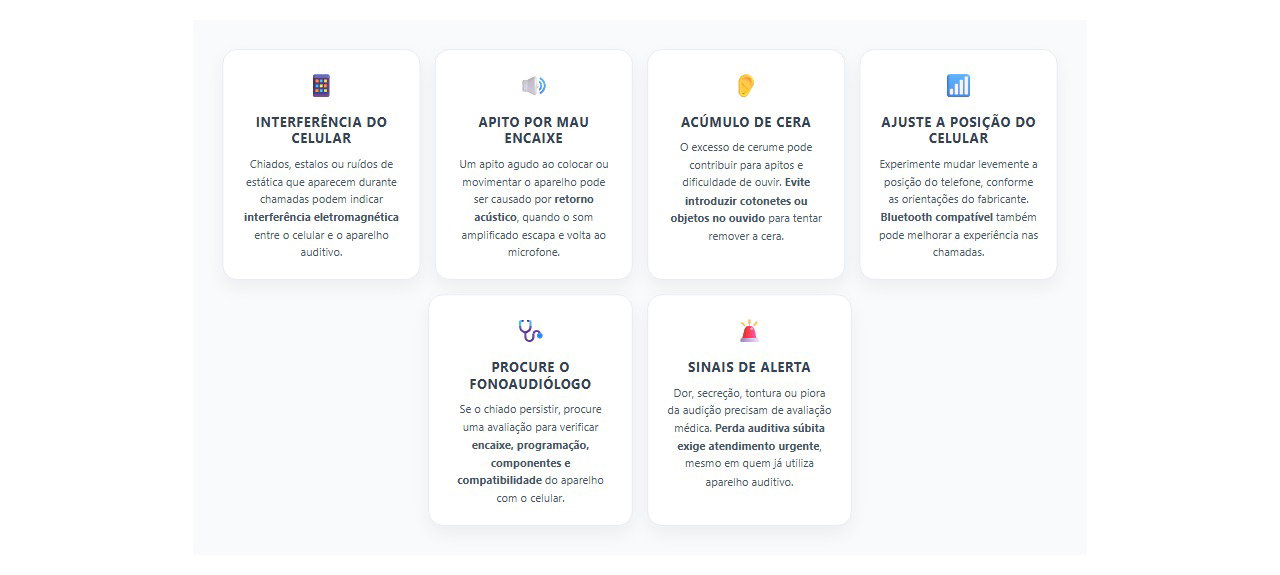 Aparelho auditivo chiando: 6 sinais para identificar a causa e resolver o problema
