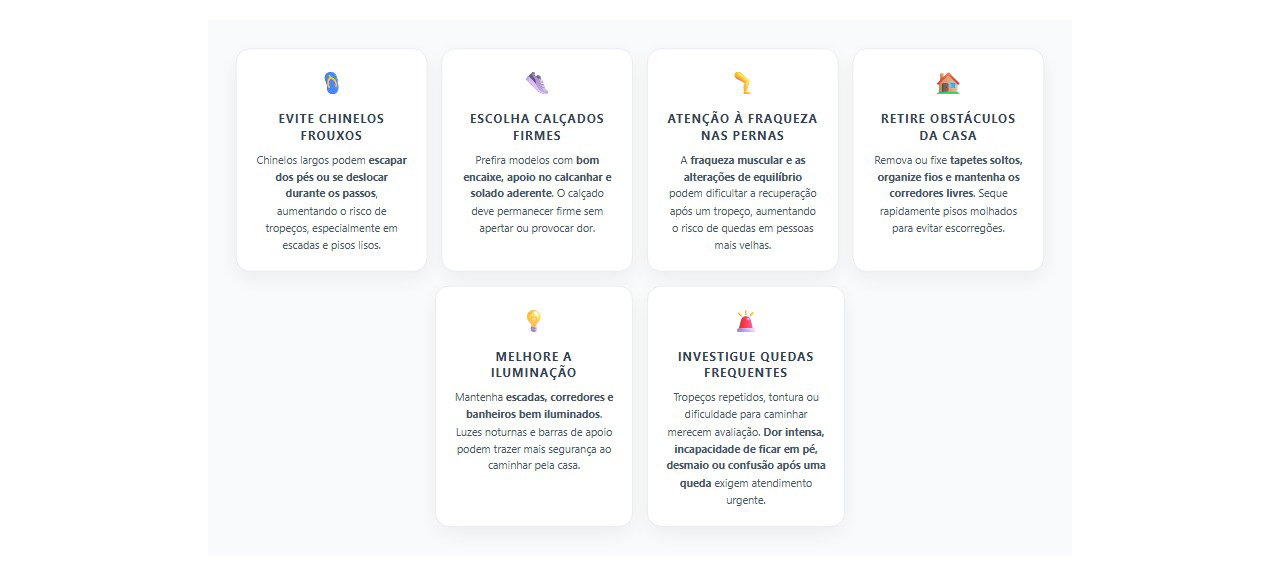 Chinelo frouxo dentro de casa: 6 cuidados para evitar tropeços e quedas