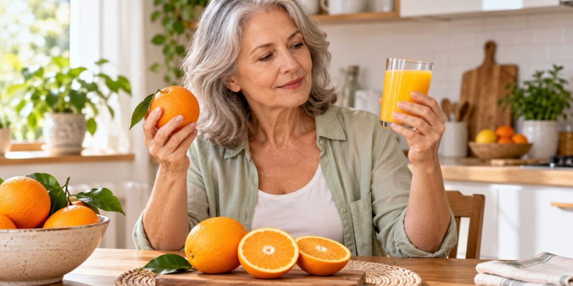 Comer a fruta inteira costuma ser mais vantajoso para o controle da glicose do que beber seu suco.