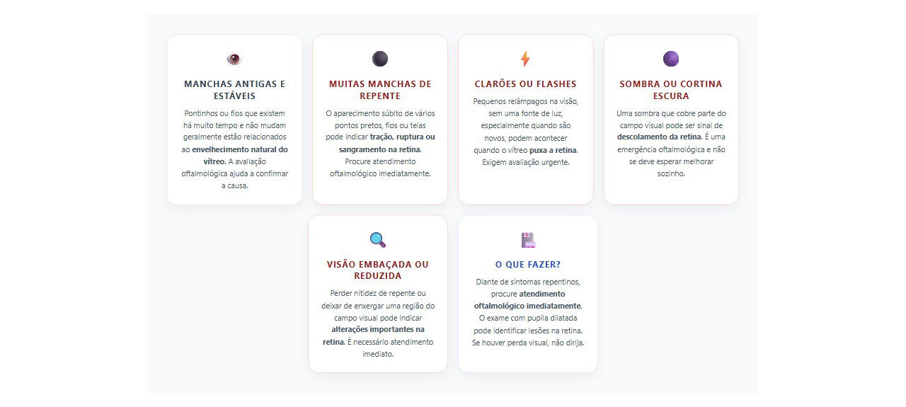 Moscas volantes: 6 sinais que indicam perigo para a visão