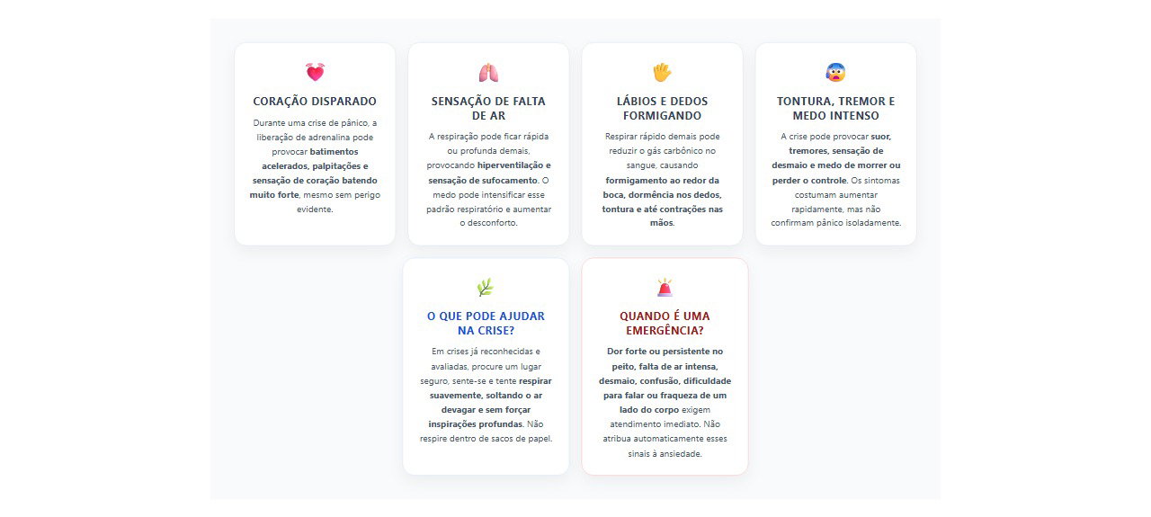 Crise de pânico: 6 sintomas físicos que assustam e quando procurar ajuda