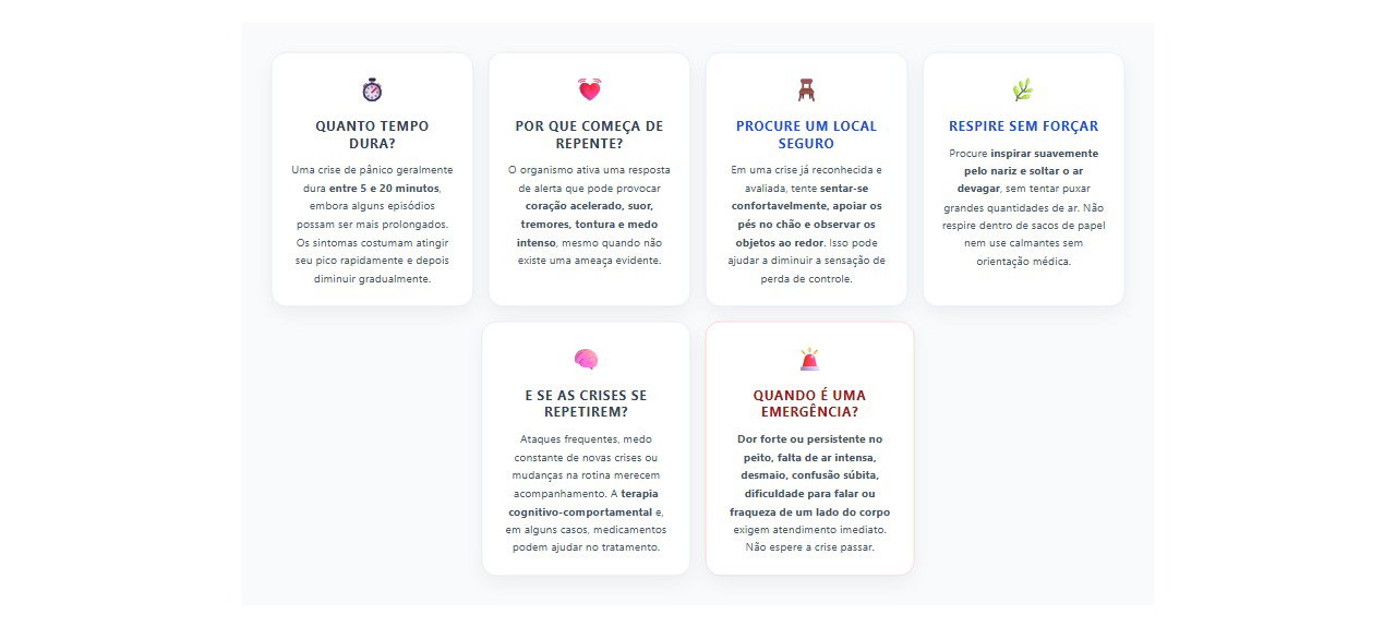 Crise de pânico: quanto tempo dura e 6 cuidados para lidar com os sintomas