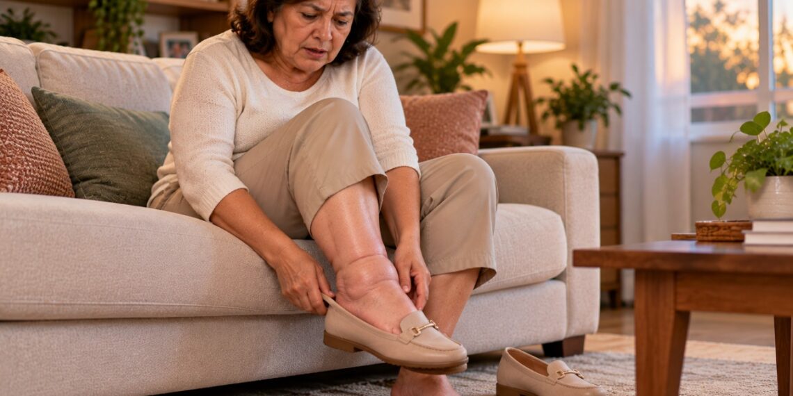 Comer muito sal pode favorecer a retenção de líquidos, deixando os pés inchados e os sapatos mais apertados no fim do dia.