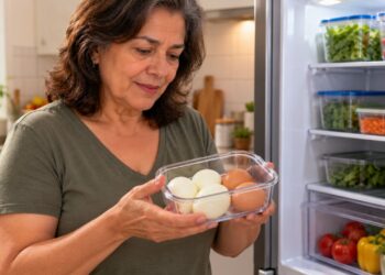 Ovos cozidos podem ser conservados na geladeira por até sete dias, desde que sejam refrigerados corretamente após o preparo.