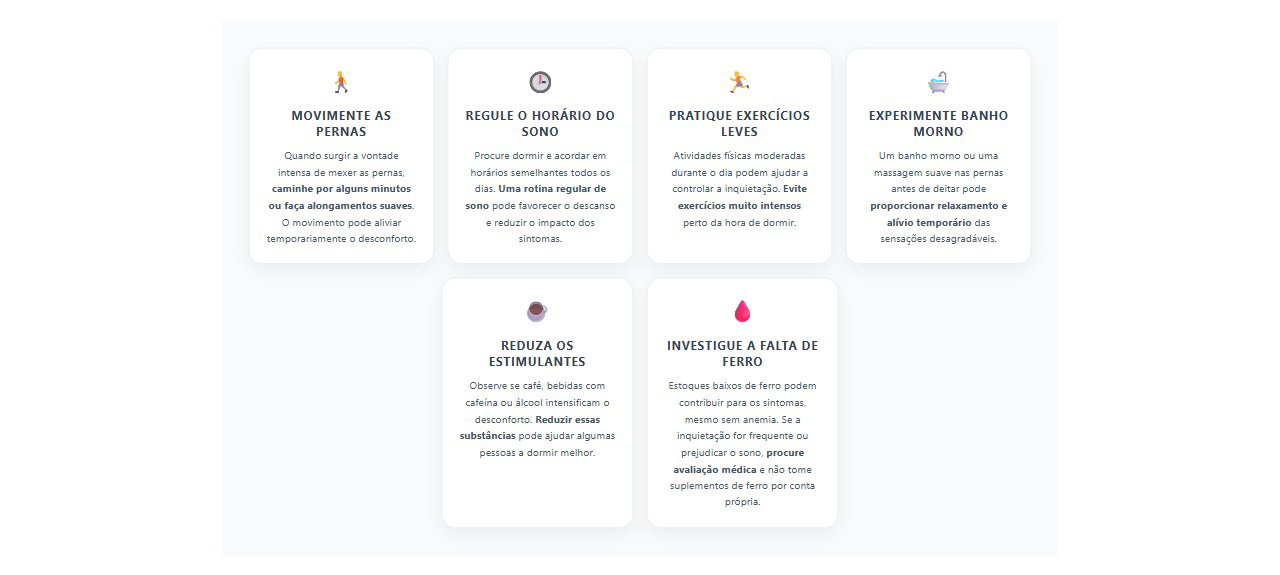6 cuidados que podem aliviar as pernas inquietas na hora de dormir