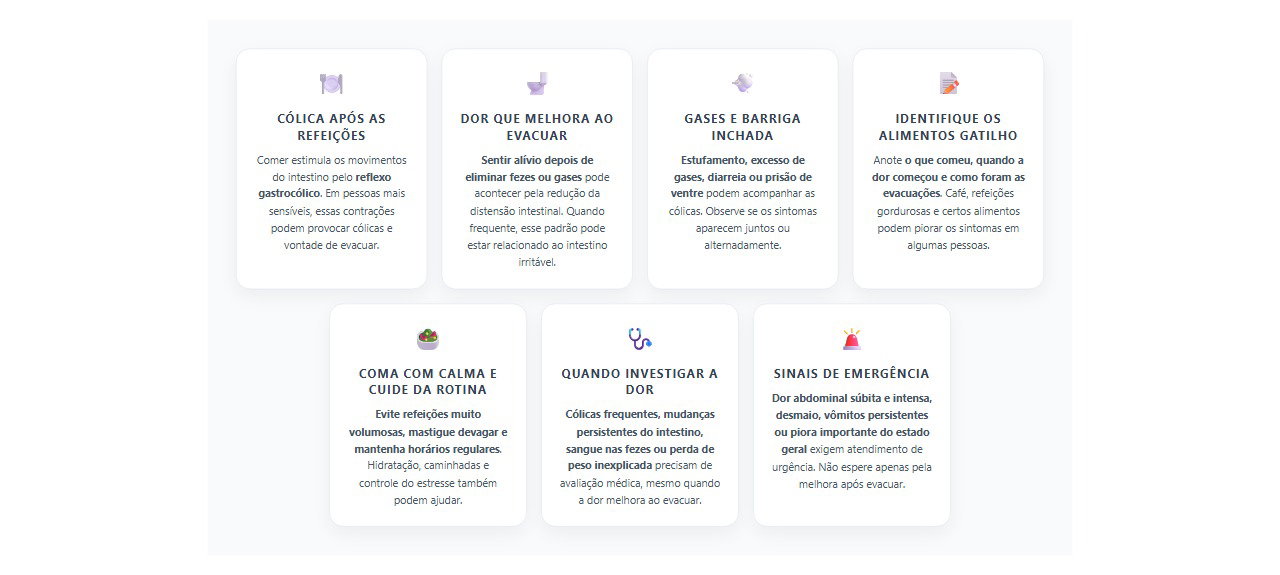 7 sinais e cuidados para quem sente dor na barriga depois de comer