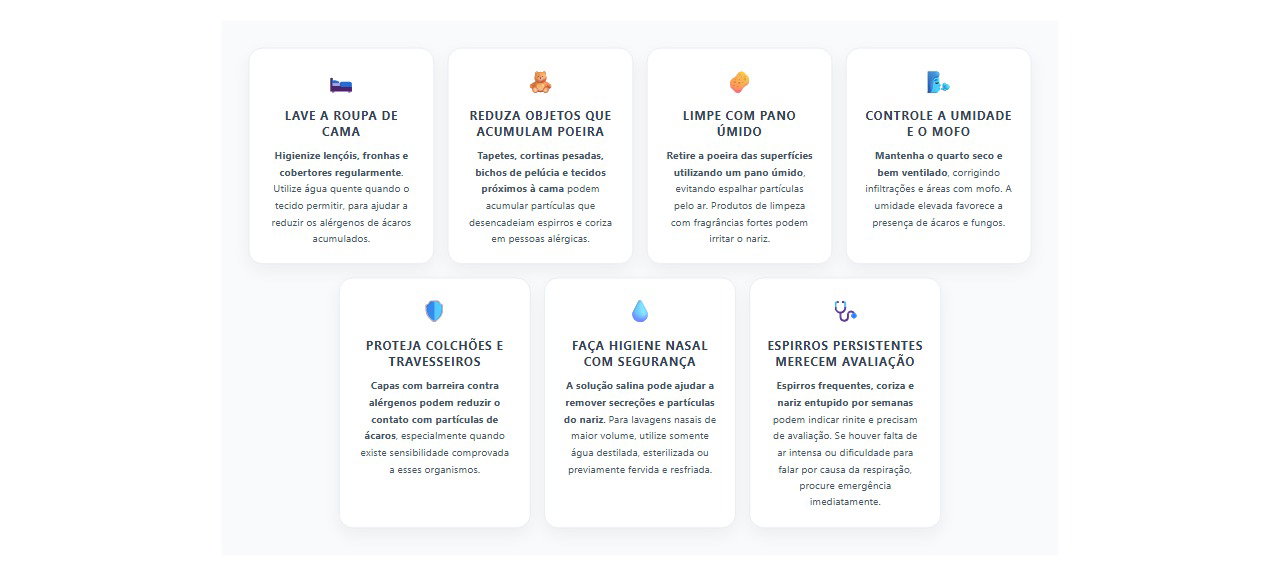 7 cuidados para diminuir os espirros ao acordar e combater os ácaros no quarto