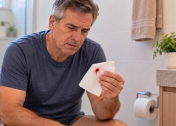 Encontrar sangue no papel higiênico pode indicar hemorroidas ou fissuras, mas outras causas de sangramento também precisam ser consideradas.