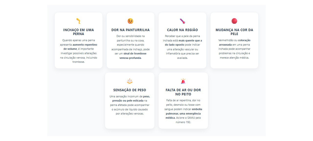 6 sinais de alerta de que uma perna inchada pode indicar trombose