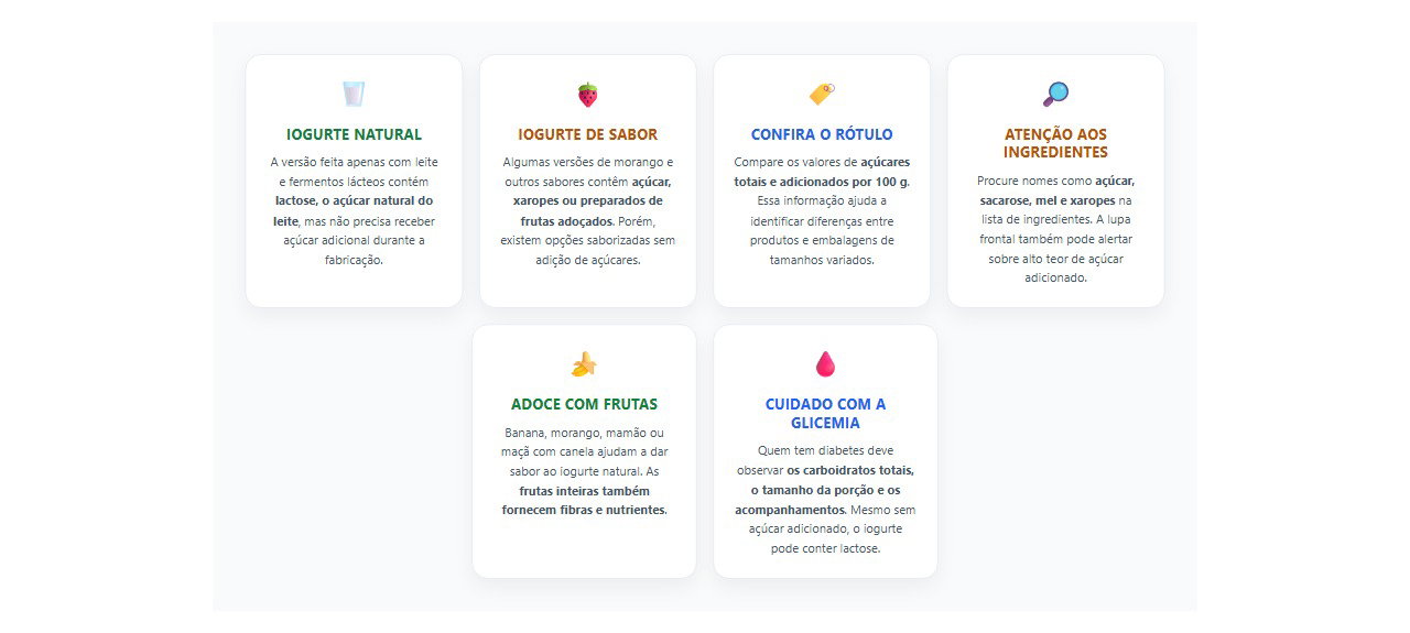 Iogurte natural ou de sabor: 6 dicas para escolher a opção com menos açúcar