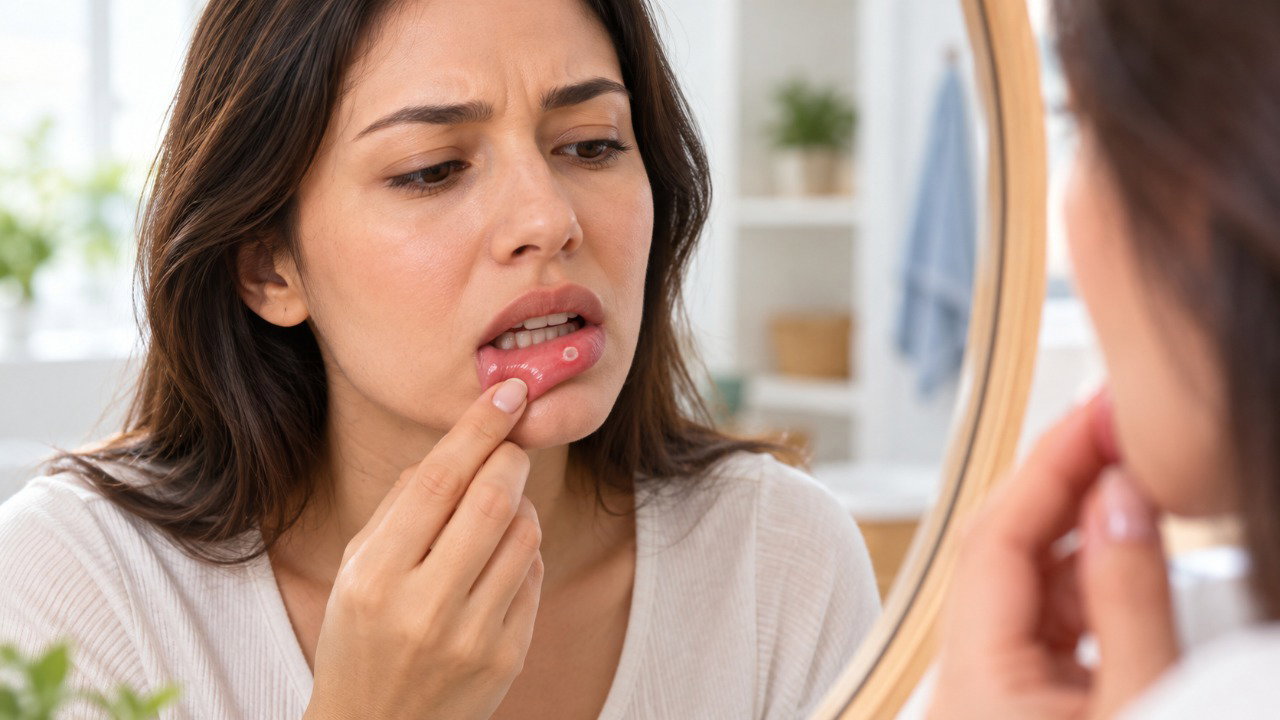 A afta deixa a mucosa mais sensível, fazendo alimentos ácidos e irritantes aumentarem a dor.