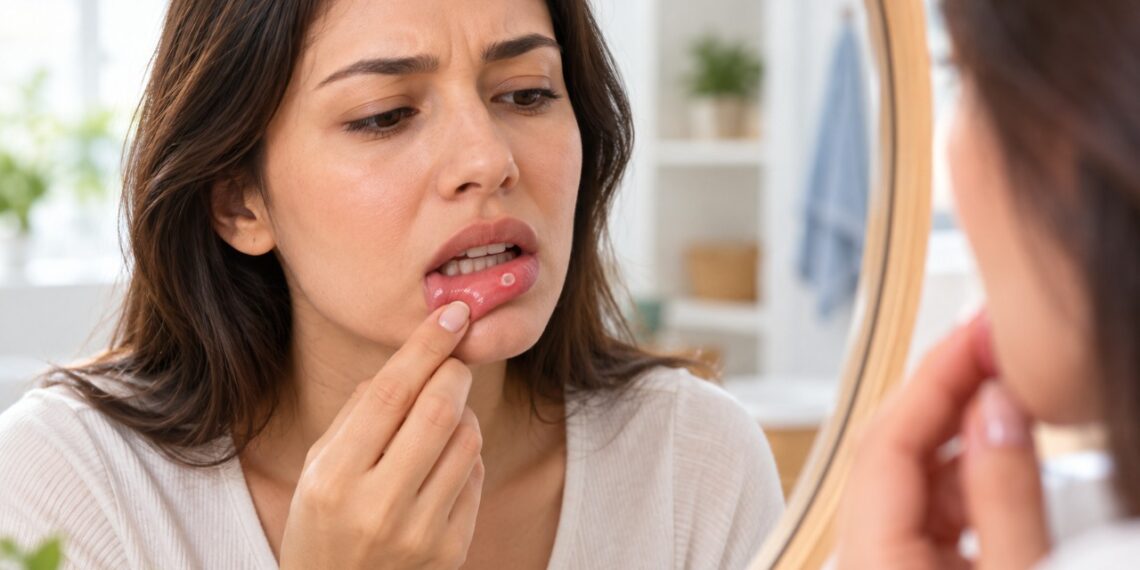 Aftas na boca podem causar dor ao comer e falar, mas cuidados simples ajudam a aliviar o desconforto.
