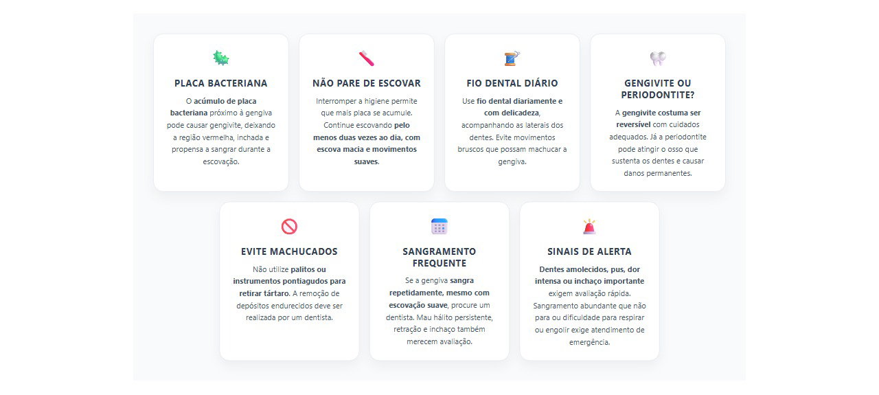 Gengiva sangrando: 7 cuidados essenciais e sinais que não devem ser ignorados