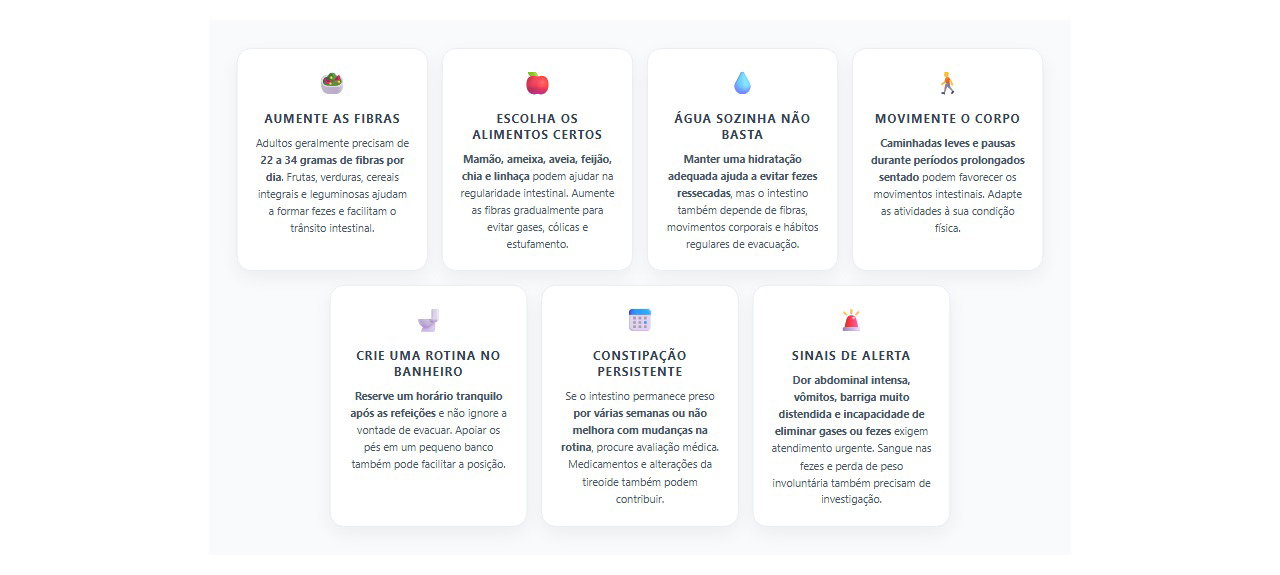 Intestino preso mesmo bebendo água: 7 hábitos que ajudam a melhorar o funcionamento intestinal