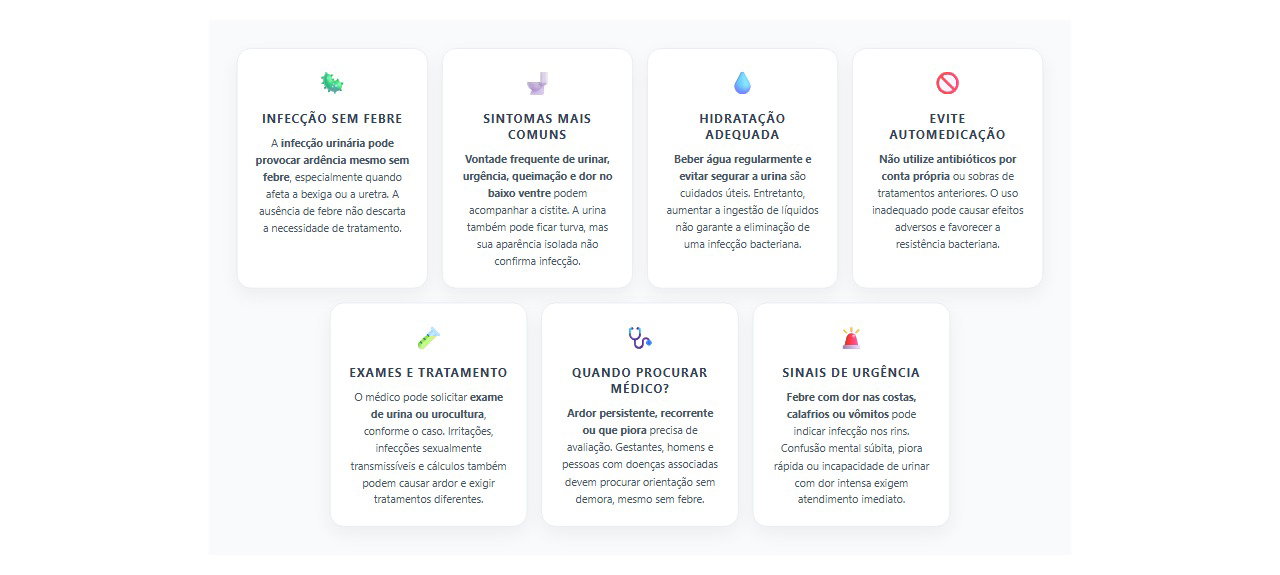 Ardor ao urinar sem febre: 7 sinais e cuidados que ajudam a identificar uma possível infecção urinária