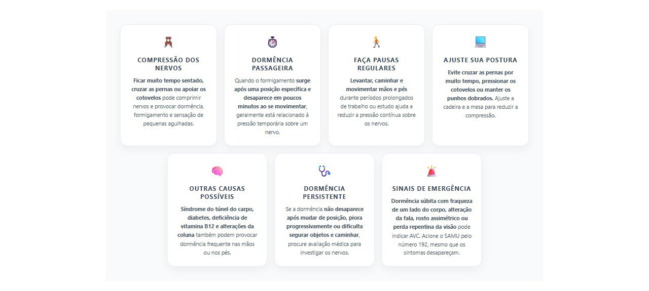 Dedos dormentes ao ficar sentado: 7 sinais e cuidados para aliviar o formigamento e evitar a compressão dos nervos