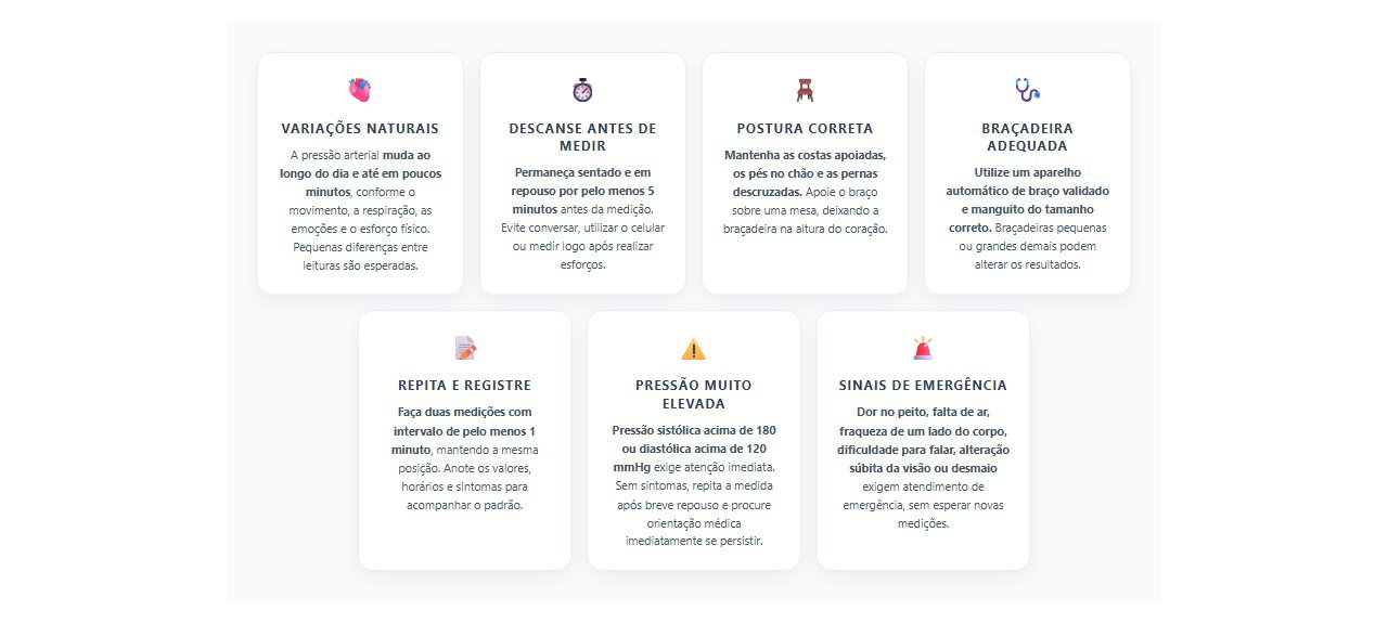 Pressão diferente a cada medição: 7 cuidados para evitar erros e identificar sinais de alerta