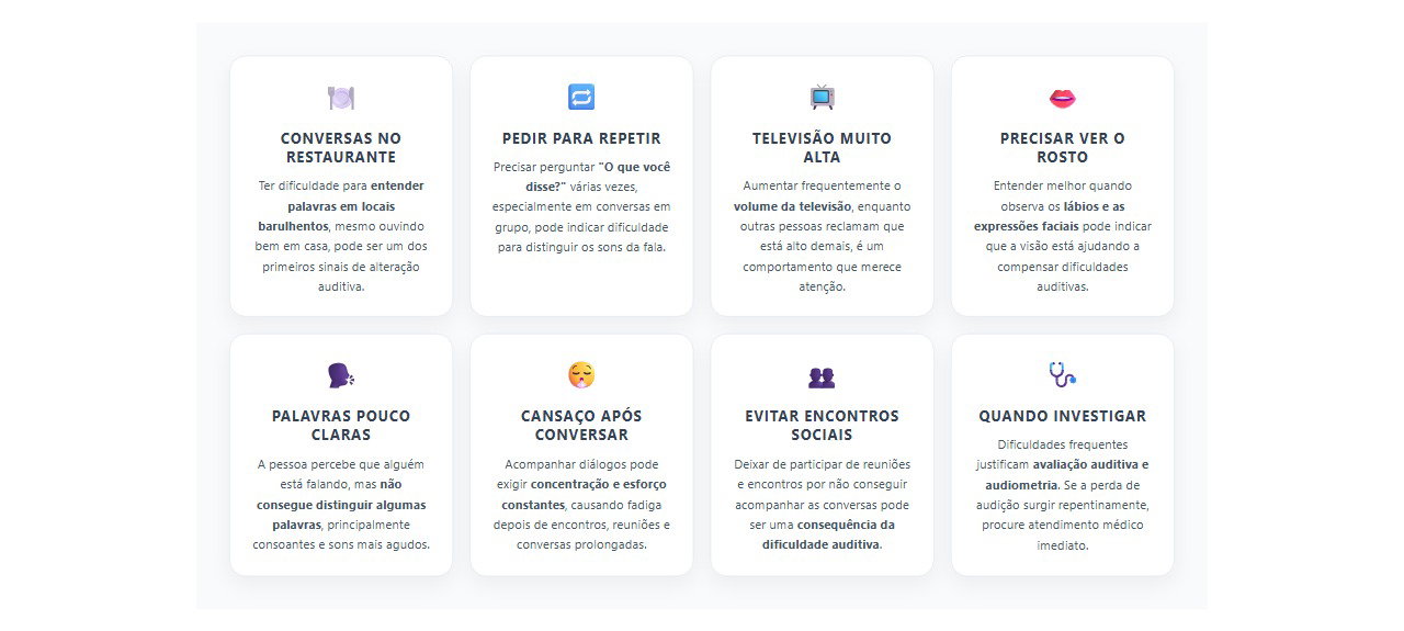 8 sinais de que sua audição pode estar diminuindo sem você perceber