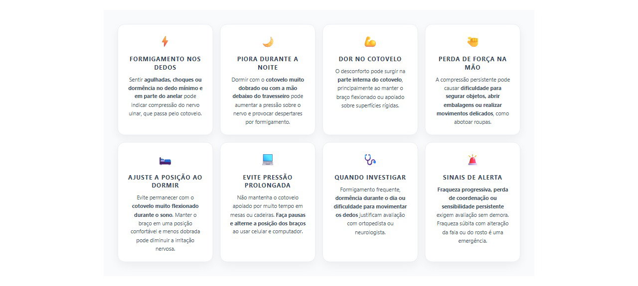 Formigamento no dedo mínimo e anelar: 8 sinais e cuidados para proteger o nervo ulnar