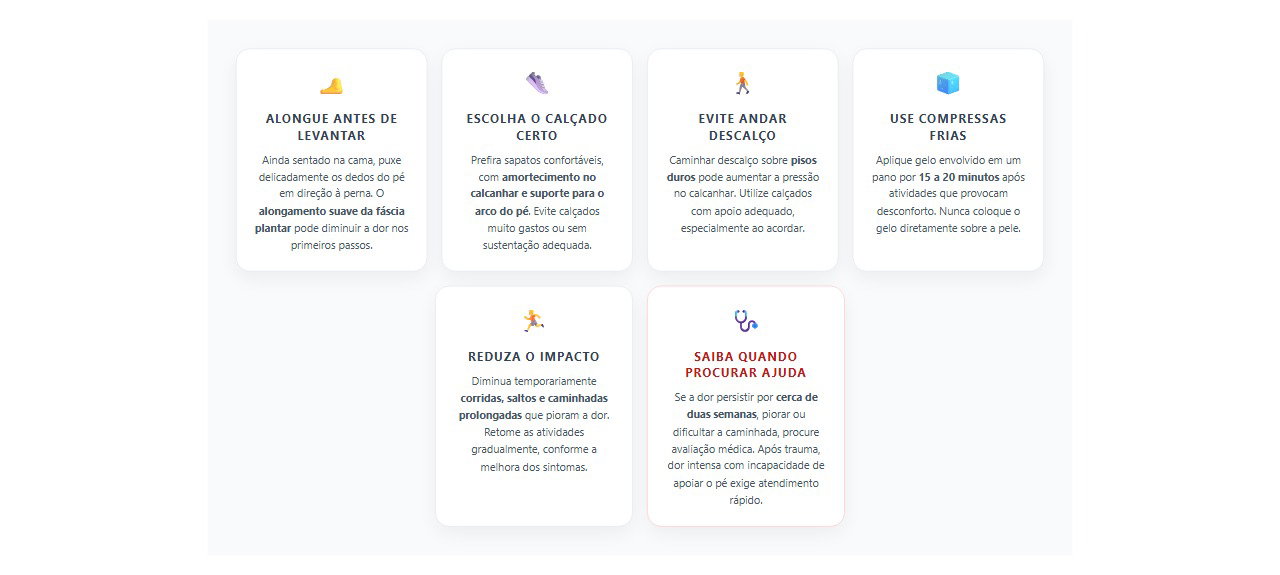 Dor no calcanhar ao acordar: 6 cuidados que ajudam a aliviar a dor