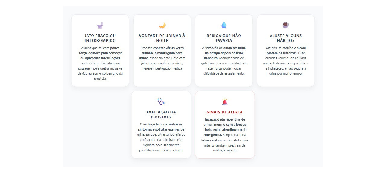Jato de urina fraco depois dos 50: 6 sinais e cuidados que merecem atenção
