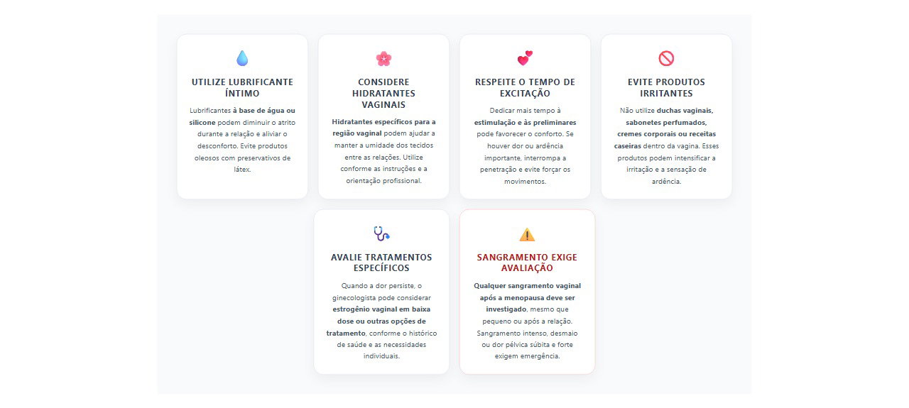 Dor na relação após a menopausa: 6 cuidados para aliviar o ressecamento vaginal